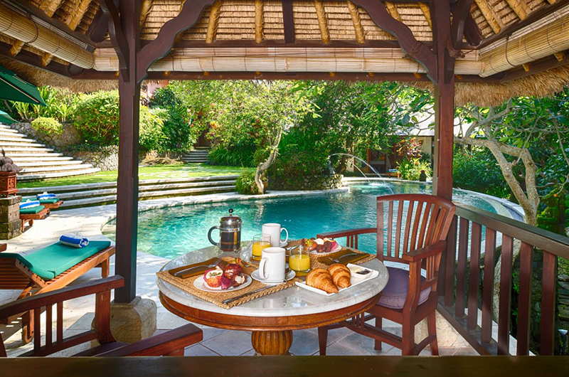 Villa Bougainvillea Pool Side Dining | Canggu, Bali