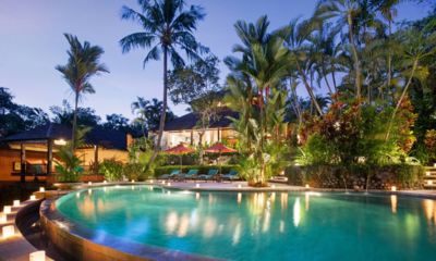 Villa Bunga Wangi Pool at Night | Canggu, Bali