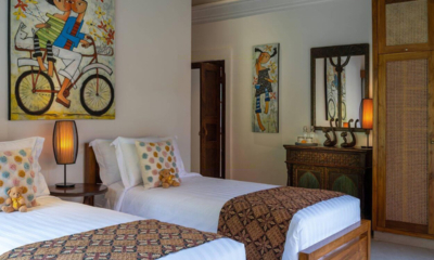 Villa Frangipani Queen Room with Twin Beds | Canggu, Bali