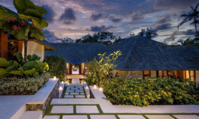 Villa Frangipani Pathway at Night | Canggu, Bali