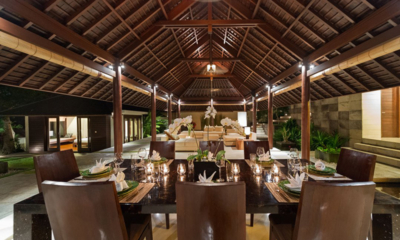 Villa Mata Air Dining at Night | Canggu, Bali