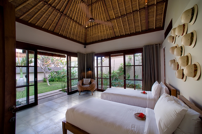 Villa Melissa Twin Bedroom Area | Pererenan, Bali