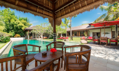 Villa Paloma Pool Side Seating Area | Canggu, Bali
