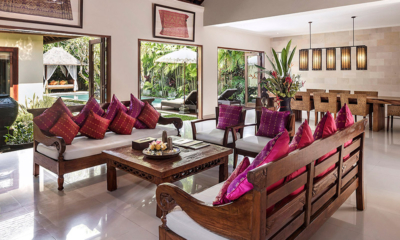 Villa Songket Indoor Living and Dining Area | Umalas, Bali