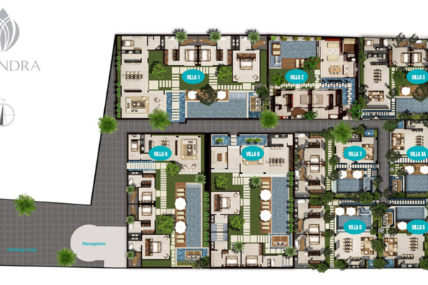 Bali Chandra Villas Floorplan