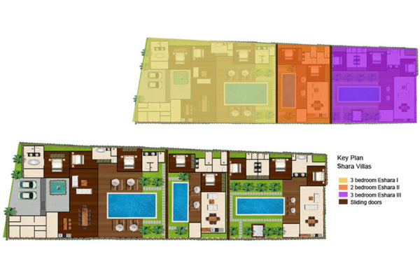 Villa Eshara Estate Floorplan | Seminyak, Bali