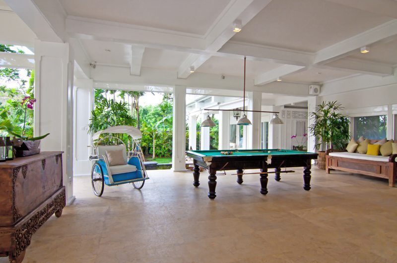 Villa Gajah Putih Pool Table | Canggu, Bali