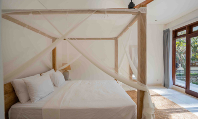 Villa J Bedroom Two with Four Poster Bed | Canggu, Bali