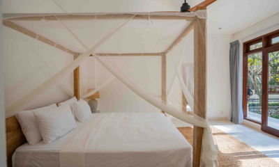 Villa J Bedroom Two with Four Poster Bed | Canggu, Bali