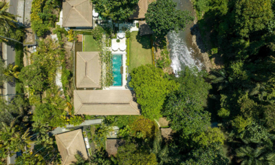 Villa J Gardens and Pool from Top | Canggu, Bali