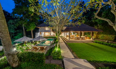 Villa Jewel Gardens and Pool at Night | Canggu, Bali