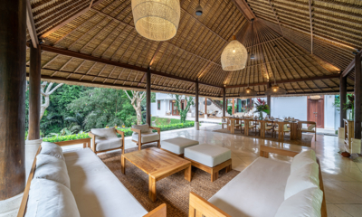 Villa Jewel Living and Dining Area with View | Canggu, Bali