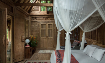 Hartland Estate Bedroom with Mosquito Net | Ubud, Bali