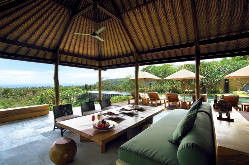 Qunci Villas Outdoor Seating Area | Lombok, Bali