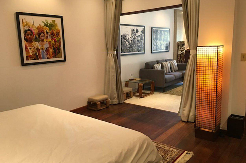 The Luxe Bali Bedroom with Standing Lamp | Uluwatu, Bali
