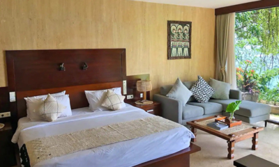 The Luxe Bali Honeymoon Suite Bedroom with Lounge | Uluwatu, Bali