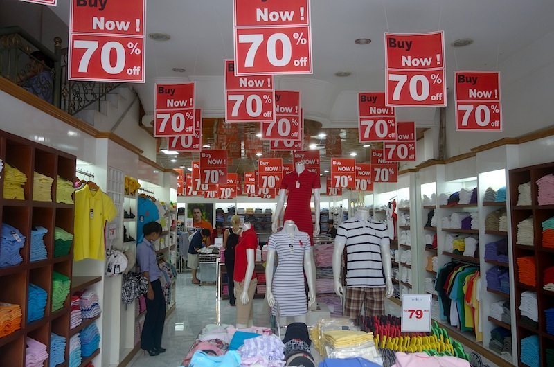 bali shopping prices