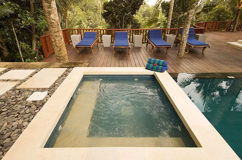 Villa Vajra Jacuzzi Area | Ubud, Bali