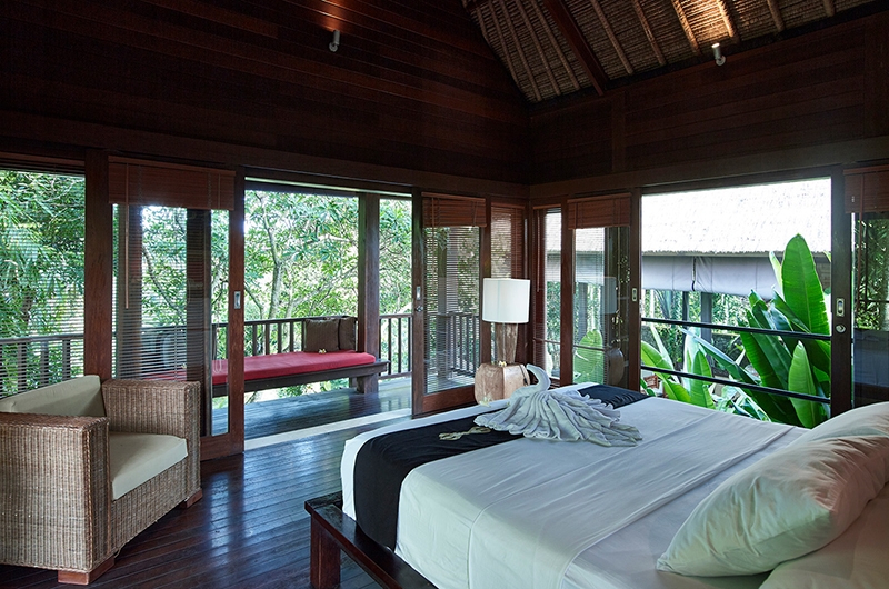 Villa Vajra Bedroom with Seating | Ubud, Bali