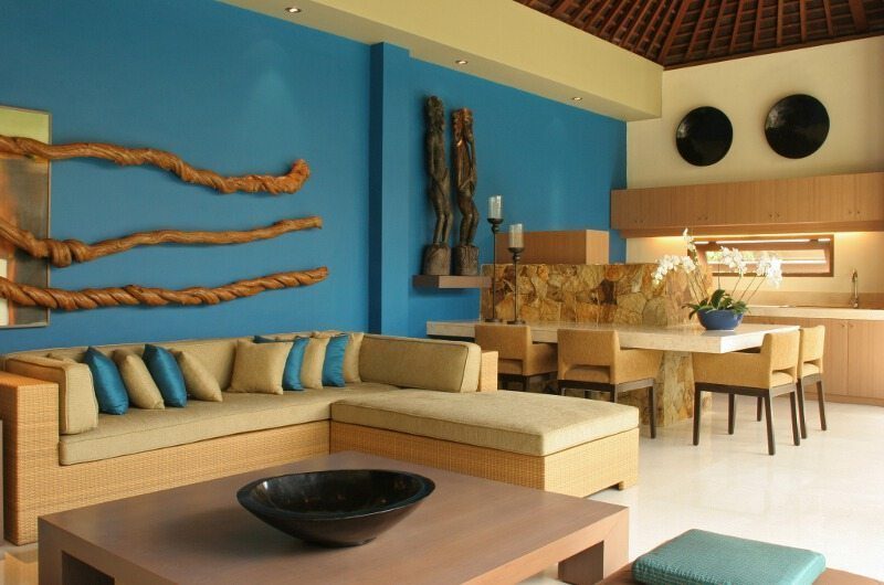Ahimsa Beach Indoor Living Area | Jimbaran, Bali