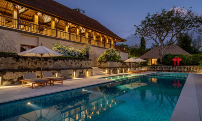 Aman Villas at Nusa Dua Villa One Pool at Night | Nusa Dua, Bali