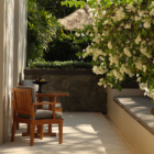 Aman Villas at Nusa Dua Villa One Balcony with Seating Area | Nusa Dua, Bali
