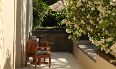 Aman Villas at Nusa Dua Villa One Balcony with Seating Area | Nusa Dua, Bali