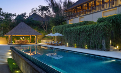 Aman Villas at Nusa Dua Villa Three Gardens and Pool at Night | Nusa Dua, Bali