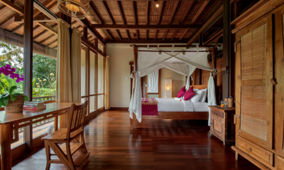 Atas Awan Villa Bedroom Three with Study Table | Ubud, Bali
