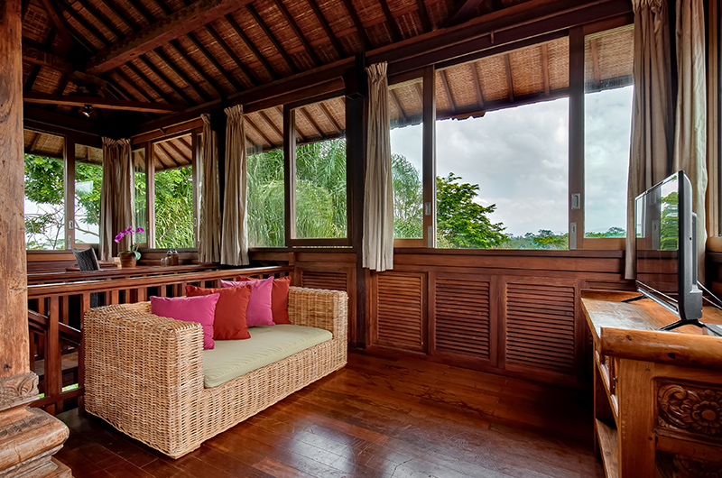 Atas Awan Villa Bedroom Four with Seating Area | Ubud, Bali
