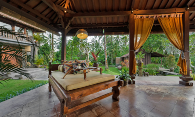 Villa Bodhi Indoor Lounge with View | Ubud, Bali