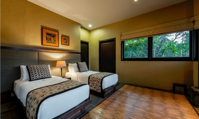 Villa Kelusa Pondok Surya Bedroom Two with Twin Beds | Ubud, Bali