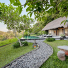 Villa Kelusa Pondok Sapi Pathway to Pool | Ubud, Bali