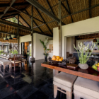 Villa Kelusa Pondok Sapi Kitchen and Dining Area with View | Ubud, Bali