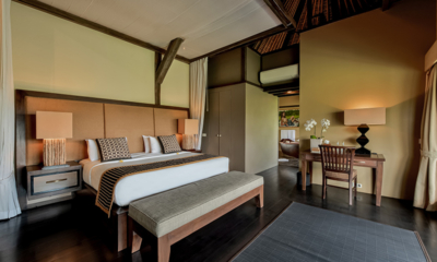 Villa Kelusa Pondok Surya Bedroom One with Study Table | Ubud, Bali