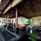 Villa Rumah Lotus Indoor Living and Dining Area | Ubud, Bali