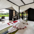 Villa Rumah Lotus Bedroom One with Pool View | Ubud, Bali