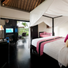 Villa Rumah Lotus Bedroom Two with TV | Ubud, Bali
