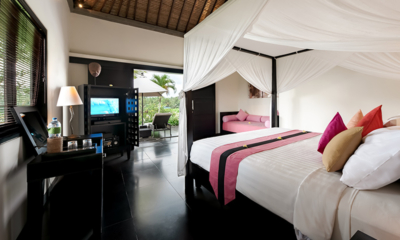Villa Rumah Lotus Bedroom Two with TV | Ubud, Bali