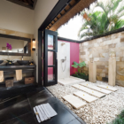 Villa Rumah Lotus Bathroom Two with Outdoor Shower | Ubud, Bali