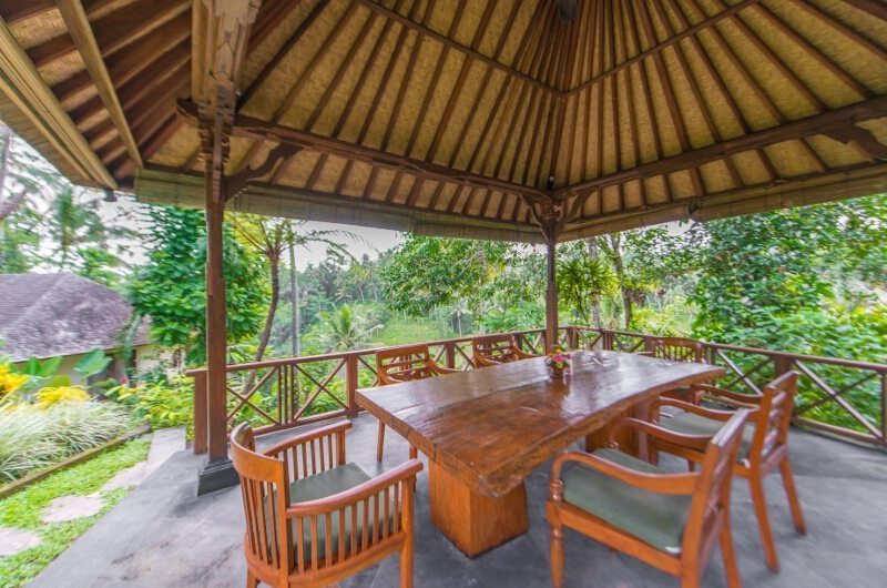 Villa Samaki Outdoor Dining Area | Ubud, Bali