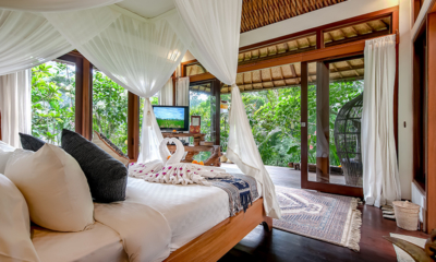 Villa Umah Shanti Singasari Room Bedroom with View | Ubud, Bali