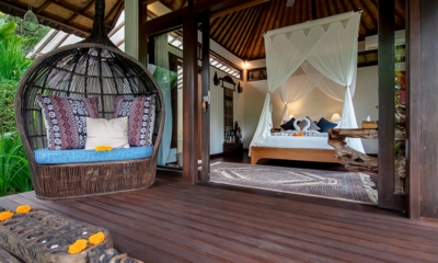 Villa Umah Shanti Singasari Room Bedroom and Balcony | Ubud, Bali
