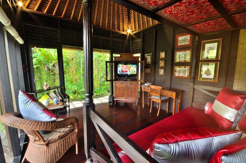 Jendela Di Bali Lounge Room | Ubud, Bali