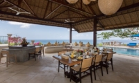 Villa Karang Putih Opne Plan Living And Dining Area | Uluwatu, Bali