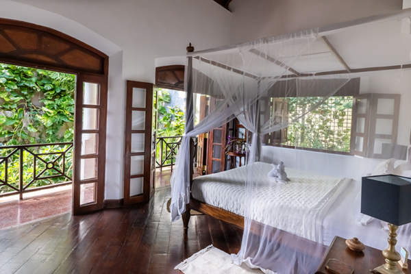 Seven Pillars Galle Fort Bedroom One with View | Galle, Sri Lanka