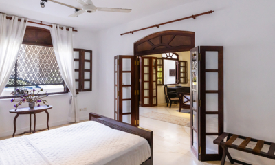 Seven Pillars Galle Fort Bedroom Two with Side Table | Galle, Sri Lanka