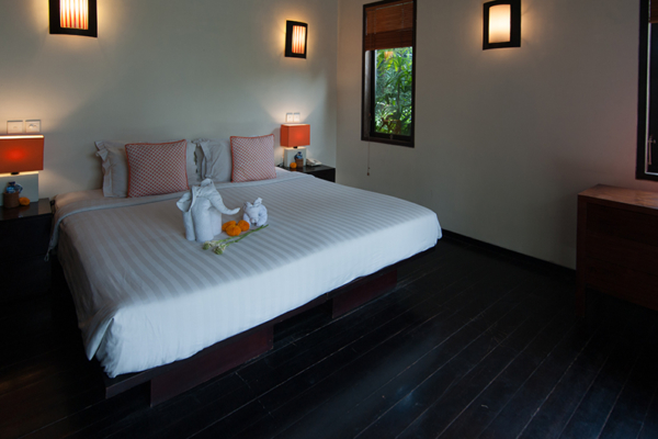 Casa Mateo Guest Bedroom with Wooden Floor | Seminyak, Bali