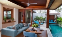 Maca Villas 1BR Deluxe Living Area | Seminyak, Bali