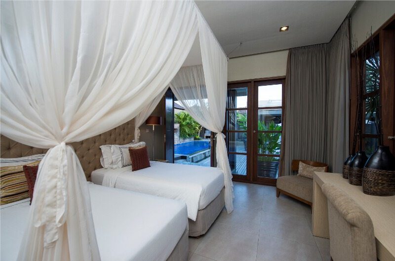 Akara Villas Twin Bedroom | Petitenget, Bali